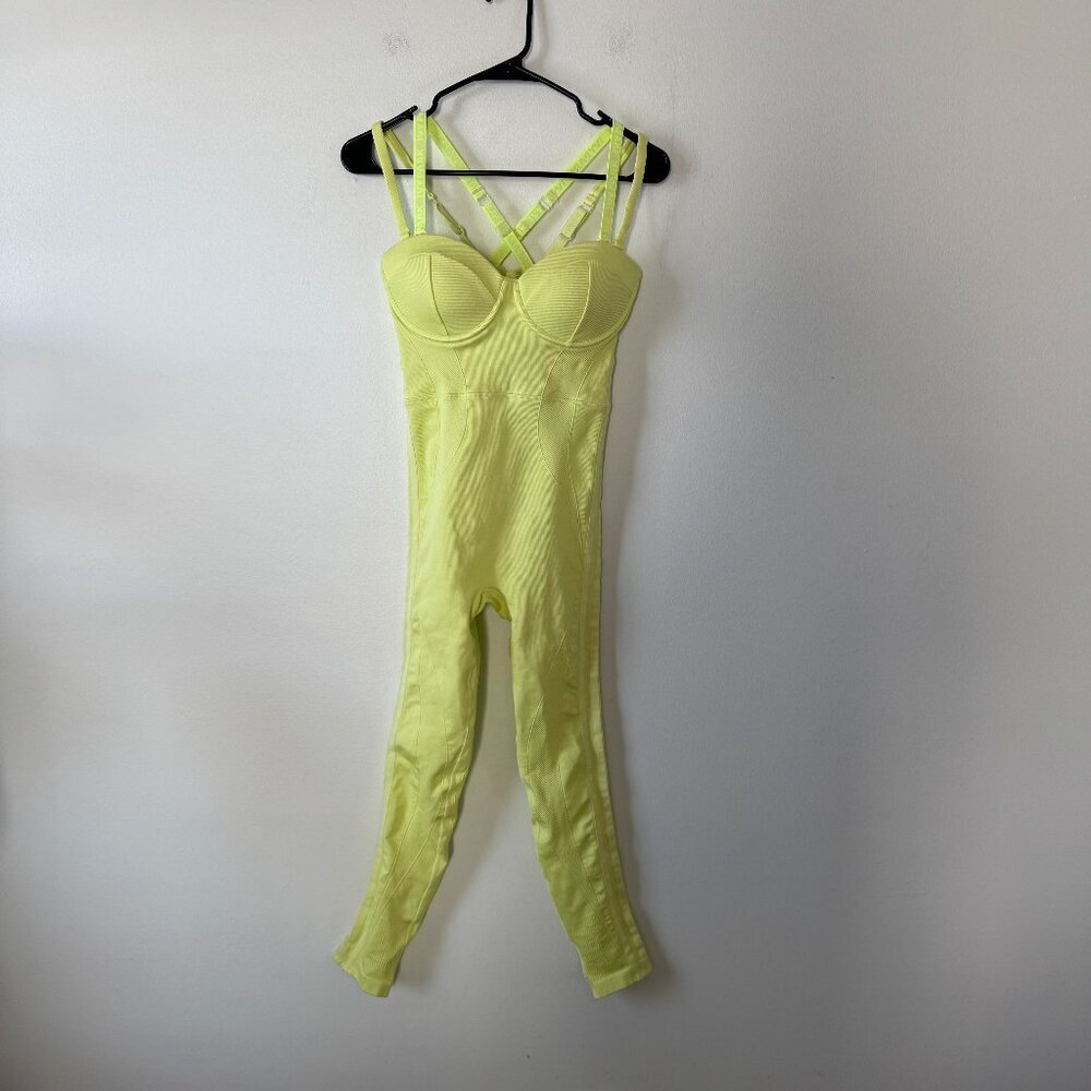 Adidas IVY PARK Drip 2 Yellow Catsuit